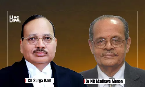 Courtroom Sees The Case, Academia Sees The Pattern; Justice Needs Both : CJI Surya Kant At Madhava Menon Memorial Lecture