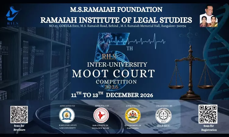 RILS Invites Registrations For 5th Inter-University Moot Court Competition 2026