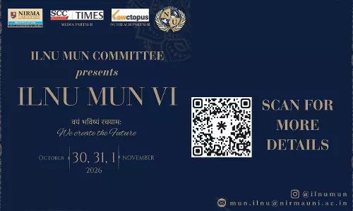Nirma University To Host ILNU MUN Chapter VI From October 30