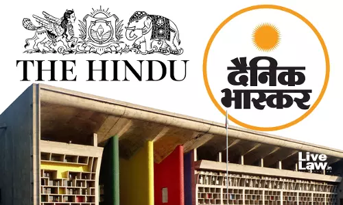 P&H High Court Initiates Criminal Contempt Case Against The Hindu, Dainik Bhaskar Over Ads Alleging Conspiracy Against Gurmeet Ram Rahim P&H High Court Initiates Criminal Contempt Case Against The Hindu, Dainik Bhaskar Over Ads Alleging Conspiracy Against Gurmeet Ram Rahim