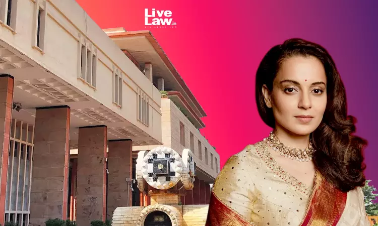 Delhi High Court Issues Summons In Actor And BJP MP Kangana Ranauts Suit Against Obscene, AI Generated Content Delhi High Court Issues Summons In Actor And BJP MP Kangana Ranauts Suit Against Obscene, AI Generated Content
