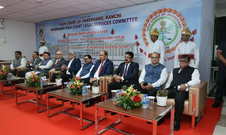 Jharkhand High Court Holds Mega Blood Donation Camp In Association With Legal Services Committee, Advocates Association, Sadar Hospital & Others Jharkhand High Court Holds Mega Blood Donation Camp In Association With Legal Services Committee, Advocates Association, Sadar Hospital & Others