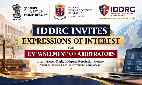 IDDRC Invites Expressions Of Interest For Empanelment Of Arbitrators