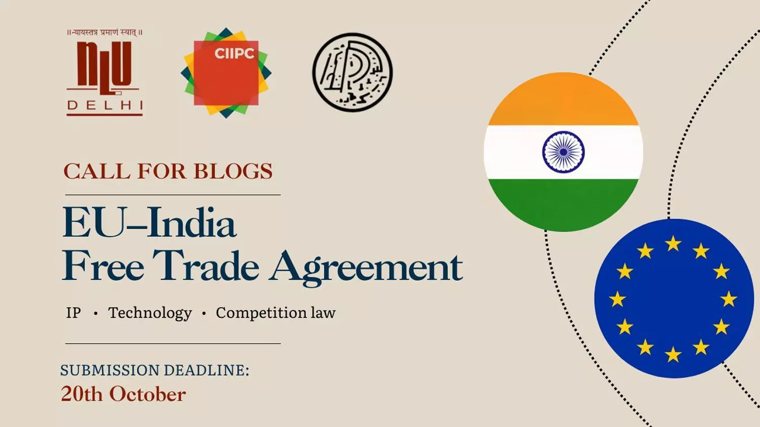 NLU Delhi Calls for Scholarly Input on EU‑India Free Trade Accord