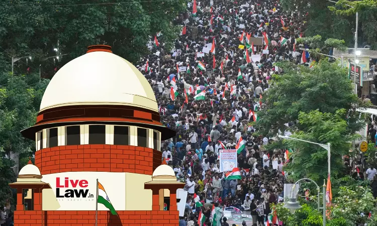 BREAKING | Dont Completely Stop Trains/Metro In Delhi To Handle October 10 Protests : Supreme Court To Centre BREAKING | Dont Completely Stop Trains/Metro In Delhi To Handle October 10 Protests : Supreme Court To Centre