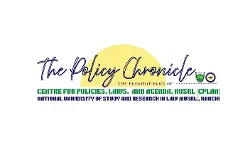 Call For Blogs: NUSRL Ranchis The Policy Chronicle Invites Submissions On Rolling Basis
