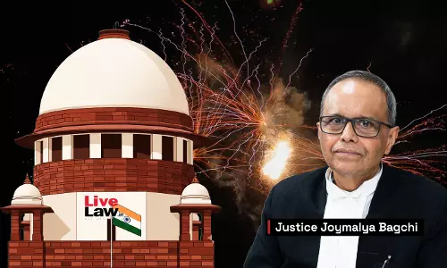 What Does Religion Have To Do With Firecrackers? Asks Justice Joymalya Bagchi What Does Religion Have To Do With Firecrackers? Asks Justice Joymalya Bagchi