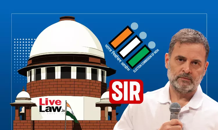 BREAKING| Opposition Leader Rahul Gandhi Files Writ Petition In Supreme Court Against ECI Over SIR Process BREAKING| Opposition Leader Rahul Gandhi Files Writ Petition In Supreme Court Against ECI Over SIR Process