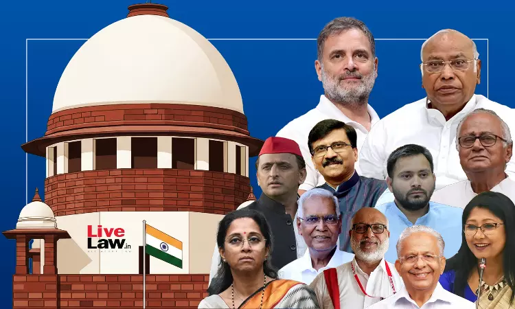 Rahul Gandhi & INDIA Bloc Leaders File Writ Petition In Supreme Court Against ECI Over SIR Process
