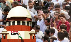 Plea In Supreme Court Seeks Guidelines Against Political Protests Inside Court Premises, Contempt Proceedings Against Rahul Gandhi Plea In Supreme Court Seeks Guidelines Against Political Protests Inside Court Premises, Contempt Proceedings Against Rahul Gandhi