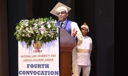 Justice Vikram Nath Urges Graduating Law Students To Uphold Honesty, Fairness And Professional Integrity At NLU Assam Convocation Justice Vikram Nath Urges Graduating Law Students To Uphold Honesty, Fairness And Professional Integrity At NLU Assam Convocation