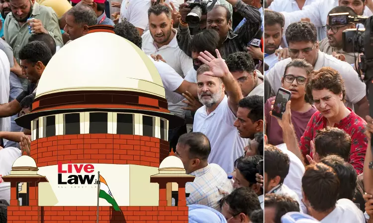 Plea In Supreme Court Seeks Guidelines Against Political Protests Inside Court Premises, Contempt Proceedings Against Rahul Gandhi Plea In Supreme Court Seeks Guidelines Against Political Protests Inside Court Premises, Contempt Proceedings Against Rahul Gandhi