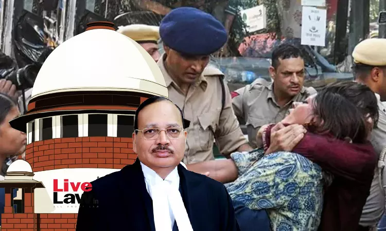 Supreme Court Seeks Presence Of Senior Delhi Police Officer To Explain Alleged Assault Of Women Journalists During Protest Coverage Supreme Court Seeks Presence Of Senior Delhi Police Officer To Explain Alleged Assault Of Women Journalists During Protest Coverage