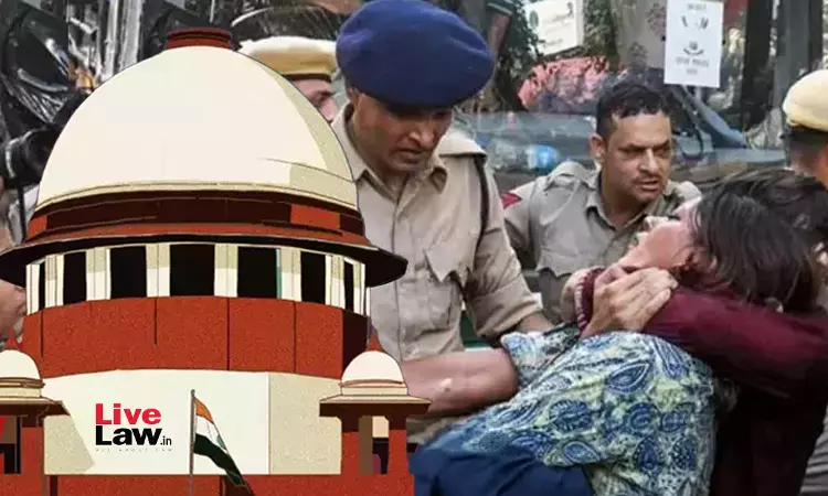 Delhi Protest | Supreme Court Orders No Coercive Action In SC/ST Case Against Woman Journalist Who Accused Delhi ACP Of Sexual Harassment Delhi Protest | Supreme Court Orders No Coercive Action In SC/ST Case Against Woman Journalist Who Accused Delhi ACP Of Sexual Harassment
