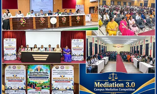 Durg District Court Organises Campus Mediation Competition Under Mediation 3.0 Durg District Court Organises Campus Mediation Competition Under Mediation 3.0