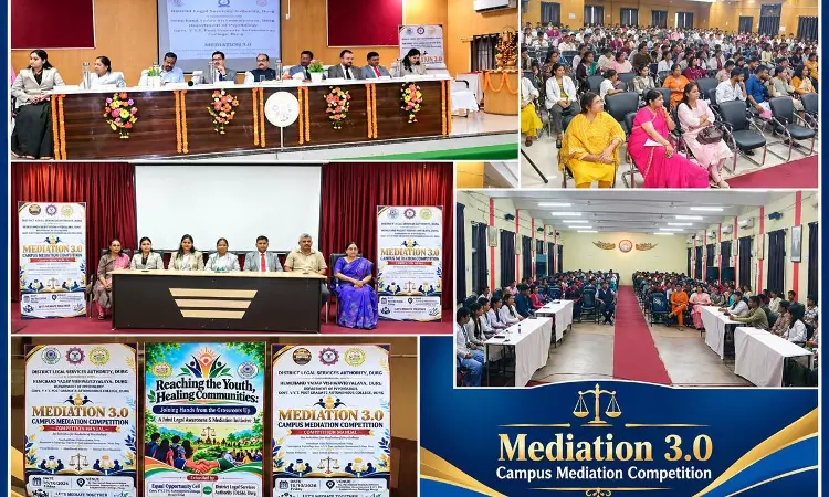 Durg District Court Organises Campus Mediation Competition Under Mediation 3.0 Durg District Court Organises Campus Mediation Competition Under Mediation 3.0