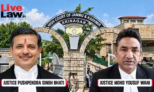 “Ordinary Criminal Law Sufficient”: J&K High Court Quashes Preventive Detention Of Man Accused In Repeated Livestock Theft Cases “Ordinary Criminal Law Sufficient”: J&K High Court Quashes Preventive Detention Of Man Accused In Repeated Livestock Theft Cases