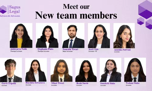 Sagus Legal Onboards 11 Professionals, Including Two Principal Associates