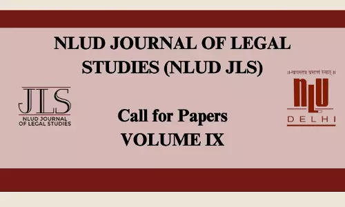 National Law University Delhis Journal of Legal Studies Invites Submissions For Volume IX