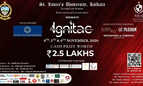 St. Xaviers University Kolkata To Host Third Edition Of Ignatius Trial & Advocacy Competition From November 4