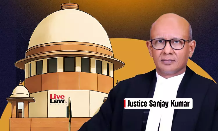 Image accompanying Justice Sanjay Kumar Bars Advocates From Approaching Court Officers After Lawyer's Son Abuses Staff Over..., from Live Law