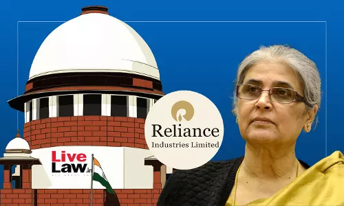 Supreme Court Refers Reliance-Government Dispute Over KG Basin Gas Extraction To Mediation By Justice RP Desai Supreme Court Refers Reliance-Government Dispute Over KG Basin Gas Extraction To Mediation By Justice RP Desai