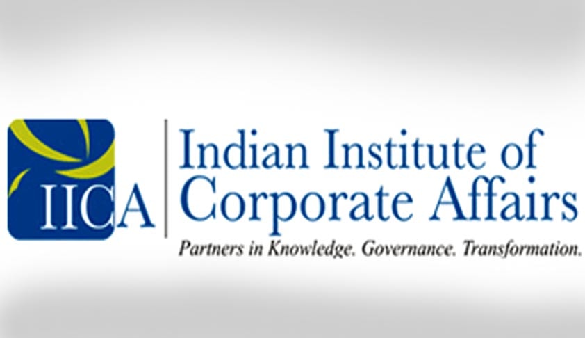 Fellow Vacancy At Indian Institute Of Corporate Affairs