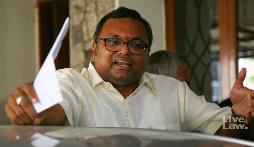 SC Directs Return Of Rs 20 Crores Deposited By Karti Chidambaram As Security For Permission To Travel Abroad
