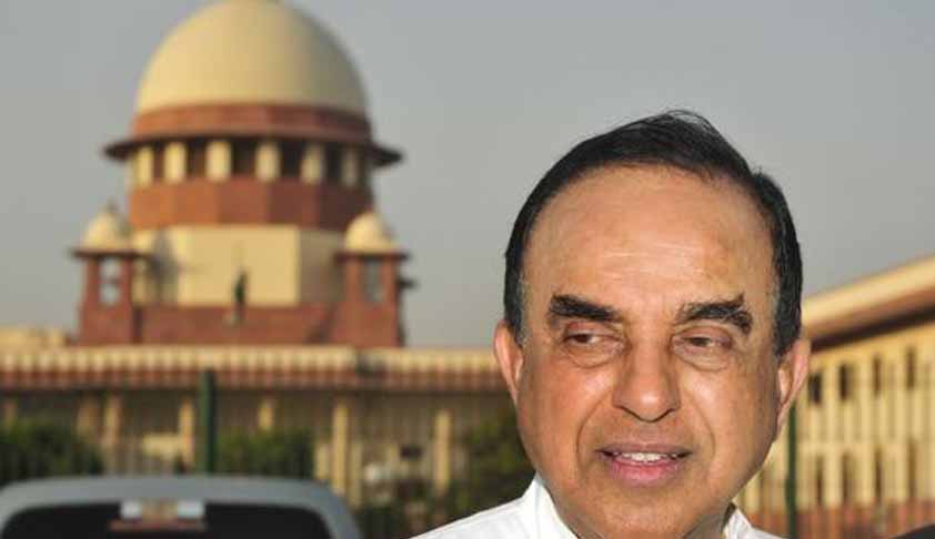 Supreme Court Issues Notice On Subramanian Swamys Plea Challenging Provisions Of Places of Worship Act