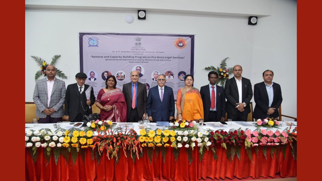 Illuminating Paths To Justice: Insights From Justice Sanjay Karol At NLU Sonepats Pro Bono Legal Services Seminar And Capacity Building Program