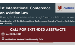 1st International Conference On Aviation Law With 4th International Conference On Emerging Trends In Aviation MRO Industry [Register By 1st April]