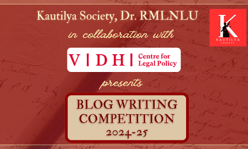 RMLNLUs Kautilya Society To Organise Blog Writing Competition [Submit By 26th January]