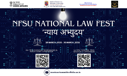 NFSU National Law Fest -Nyaya Abhyuday  [28-30th March]
