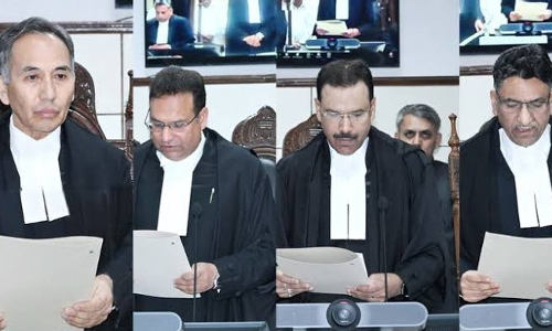 Three Additional Judges Sworn-In As Permanent Judges Of J&K And Ladakh High Court