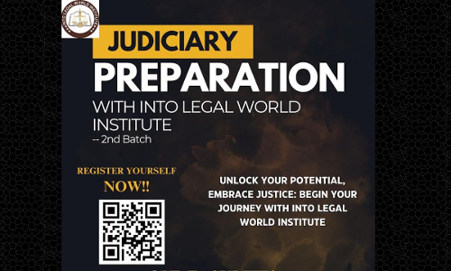 Join Indias One Of The Most Affordable Batch For Judicial Services Examination By Into Legal World Institute [Register By 31st December 2024]
