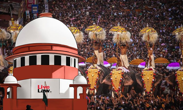 Supreme Court Stays Kerala HC Order Barring Temples Not Registered With District Committees From Parading Elephants