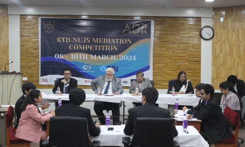 NUJS Kolkata Hosts 6th Mediation Competition, 2024, NLU Jodhpur Emerge As Winners