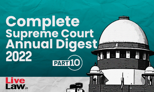 Complete Supreme Court Yearly Digest Part-10