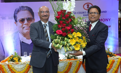 Jharkhand High Court Bids Farewell To Justice Navneet Kumar, Celebrates 24 Years Of His Service
