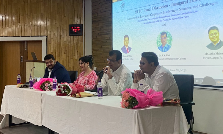 NUJS Kolkata Hosts Inaugural Panel Discussion On Competition Law & Corporate Insolvency: Nuances & Challenges