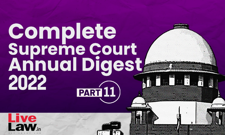 Complete Supreme Court Yearly Digest Part-11