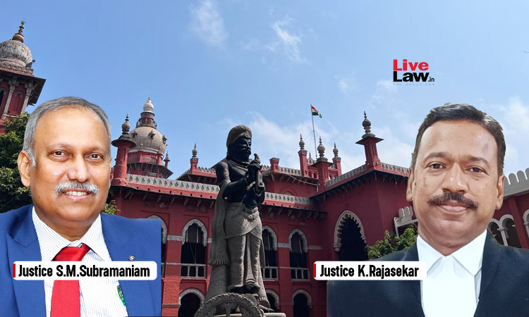 Madras HC Rejects Plea Challenging Constitutional Validity Of S.13 Family Courts Act Which Restricts Representation Of Party By Lawyer