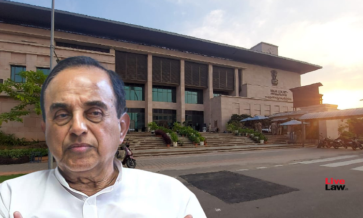 AP High Court Issues Notice On Subramanian Swamys Plea For CBI/SIT Probe Into Alleged Violence During Tirupati Dy Mayor Election