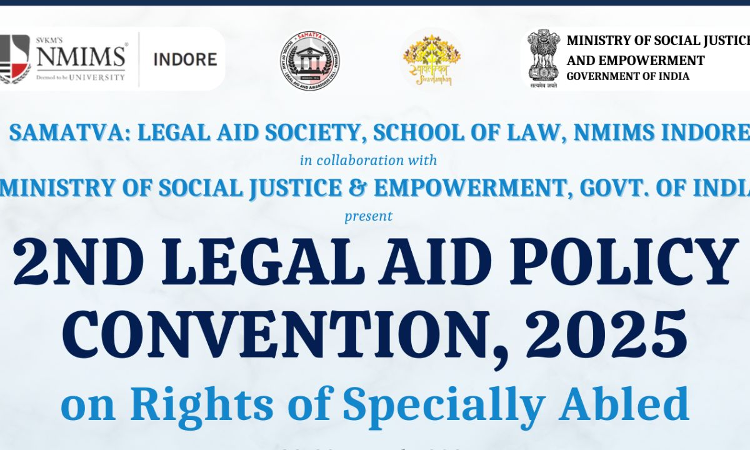 NMIMS Indore Is Organizing SAMATVA: 2nd National Legal Aid Policy Convention 2025 [Register By 5th March]