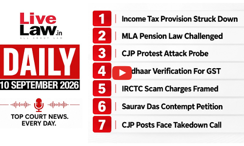 LiveLaw Daily| Lalu Prasad Yadav| Saurav Das| MLAs Benefits| CJP & more